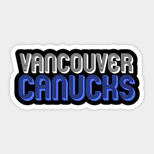 Vancouvers canuvks Sticker